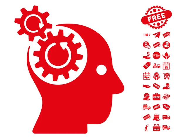 Beyin Gears döndürme simgesi ücretsiz bonus