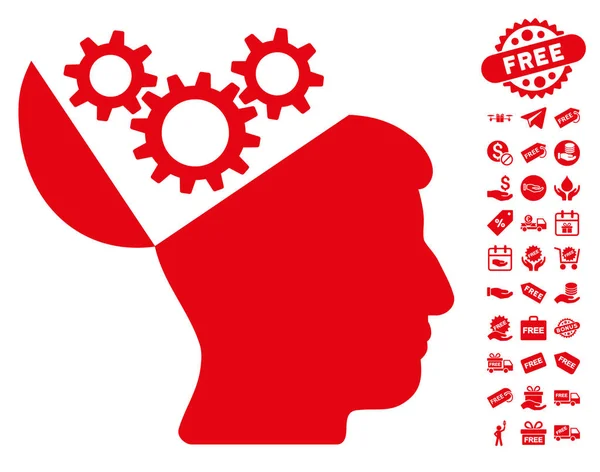 Açık fikirli Gears simgesi ücretsiz bonus