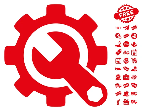 Ücretsiz Bonus simgesiyle hizmet araçları