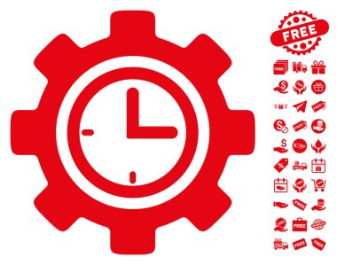Zaman kurulum dişli simgesini ücretsiz bonus
