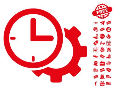 Zaman kurulum dişli simgesini ücretsiz bonus