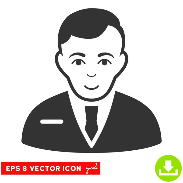 Unternehmer eps Vektor-Ikone — Stockvektor