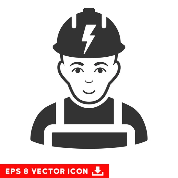 Electrician EPS Vector Icon — Stock Vector