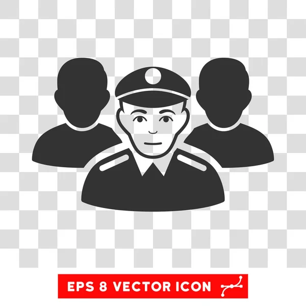 Equipo del Ejército Vector EPS Icono — Vector de stock