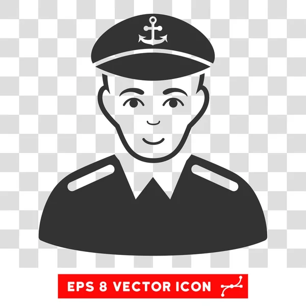 Kapitän-Vektor-eps-Symbol — Stockvektor