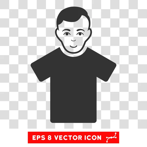 Guy Vector EPS Ícone — Vetor de Stock