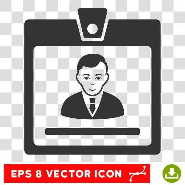 Emblema Manager Vector EPS Ícone — Vetor de Stock