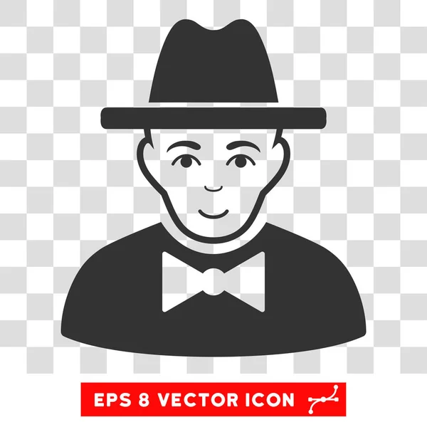 Icône EPS vectorielle espion — Image vectorielle