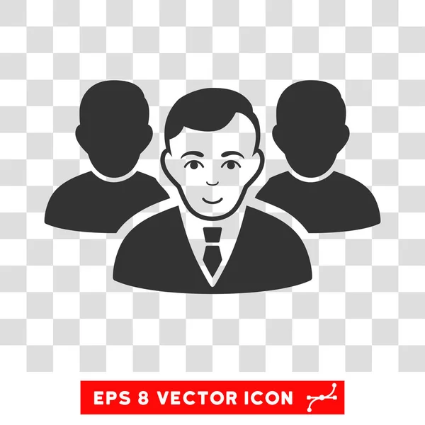 Icona EPS vettoriale del team — Vettoriale Stock