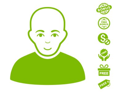 Kel adam simgesi ücretsiz bonus