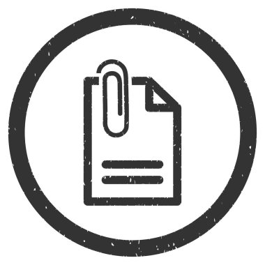 Yuvarlak belge grenli simgesi ekleme