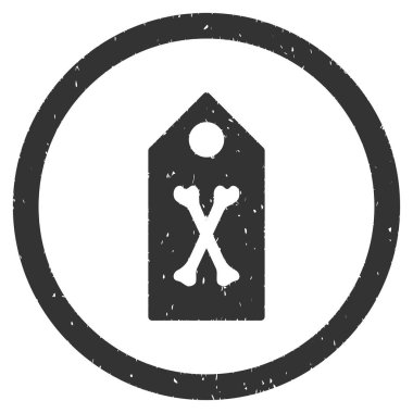 Ölü Marker grenli simgesi yuvarlak