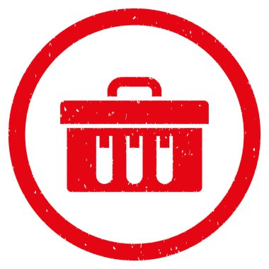 Çözümleme kutusu grenli simgesi yuvarlak