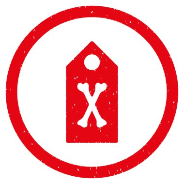 Ölü Marker grenli simgesi yuvarlak