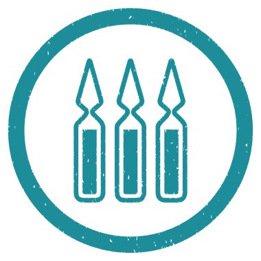 Ampul grenli simgesi yuvarlak