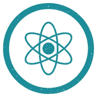 Atom grenli simgesi yuvarlak