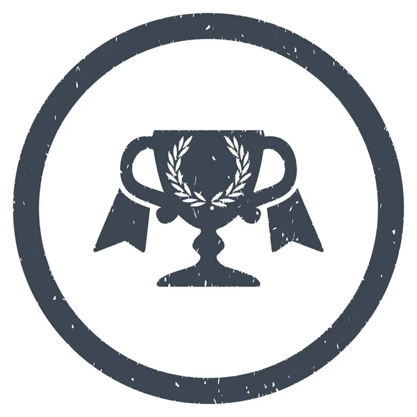 Prêmio Copa Rounded Grainy Icon —  Vetores de Stock