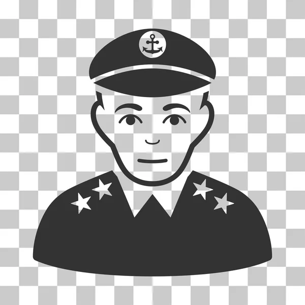 Militär kapten vektor symbol — Stock vektor