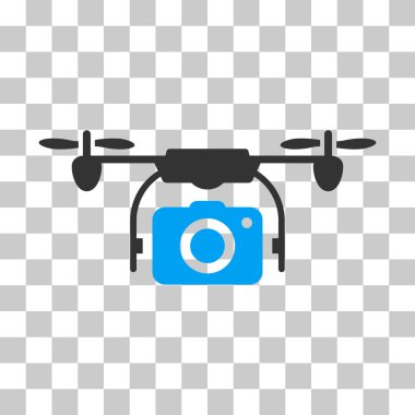 kamera drone vektör simgesi