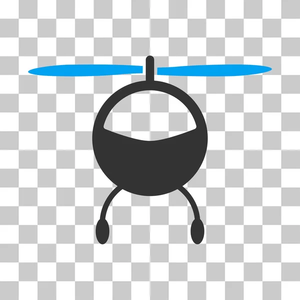Helicopter Vector Icon — Stock Vector