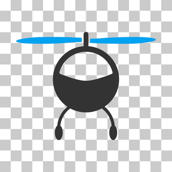 Helicóptero vector icono — Vector de stock