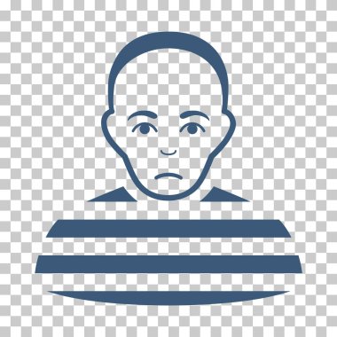 Mahkum vektör simgesi