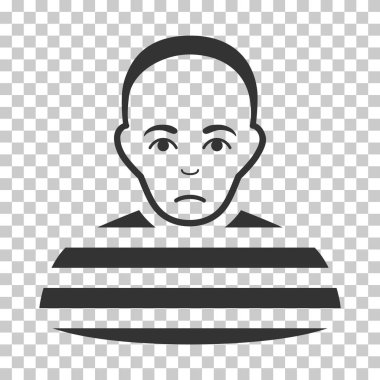 Mahkum vektör simgesi