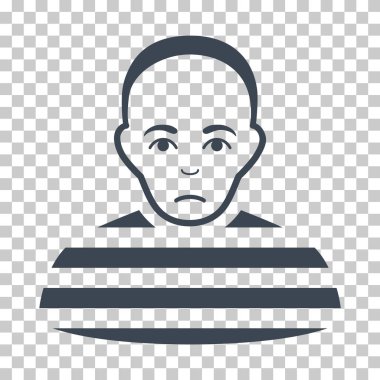 Mahkum vektör simgesi