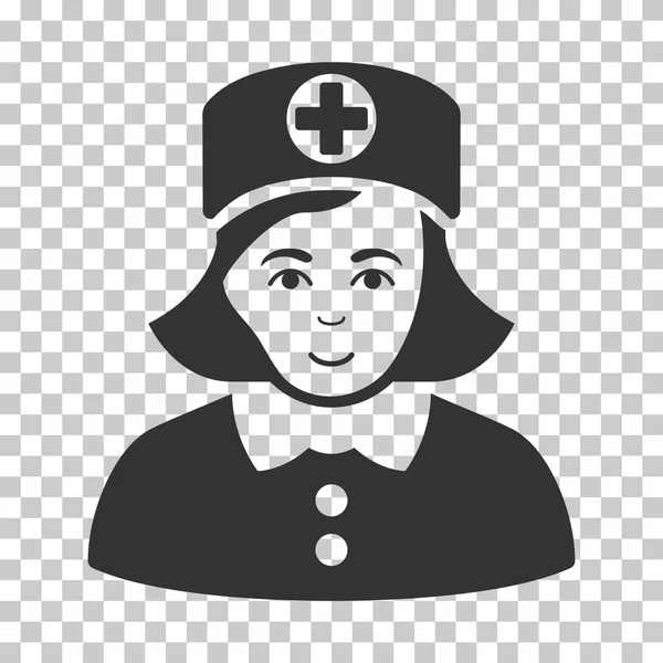 Krankenschwester Vector Icon — Stockvektor