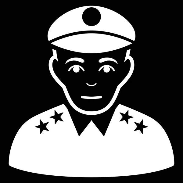 Векторная икона генерала армии — стоковый вектор