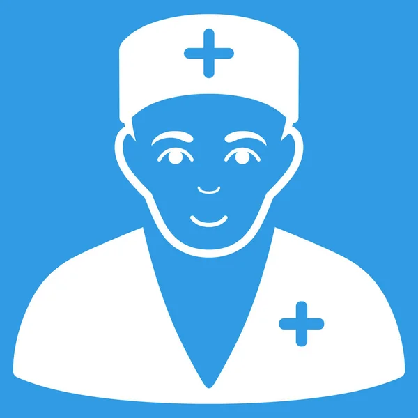 Medic platte Vector Icon — Stockvector