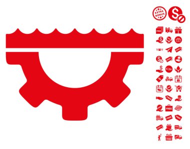 Su Servisi dişli simgesini ücretsiz bonus