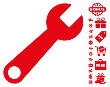 İngiliz anahtarı simgesini ücretsiz bonus