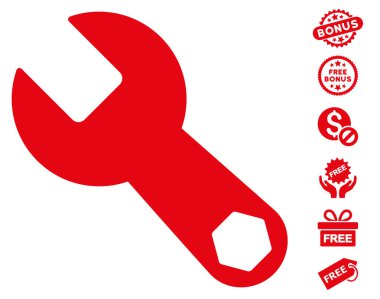 İngiliz anahtarı simgesini ücretsiz bonus