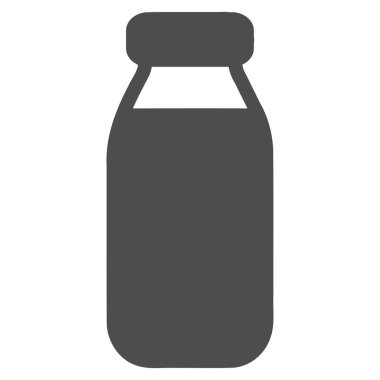 Şişe Düz Vektör Simgesi