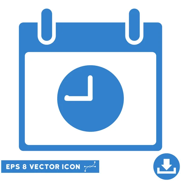 Reloj Calendario Día Vector Eps icono — Vector de stock