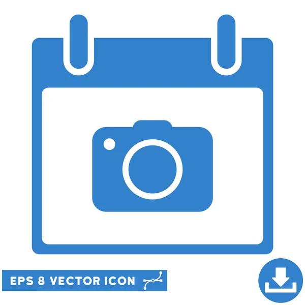 Foto Kamera Kalender Tag Vektor eps Symbol — Stockvektor