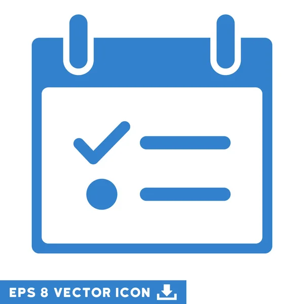 TODO lijst kalenderpictogram dag Vector Eps — Stockvector