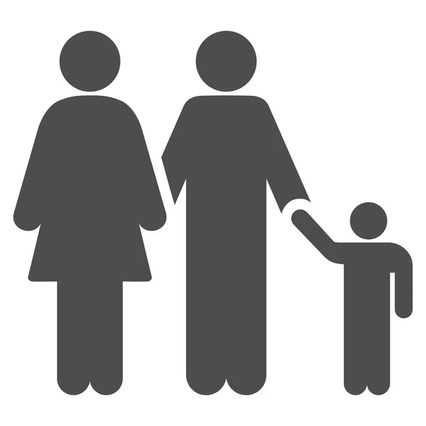 Семейная векторная икона — стоковый вектор