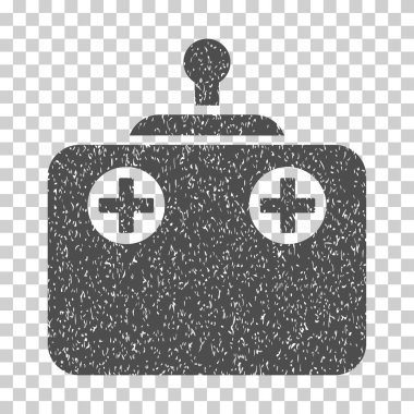 Uzaktan kumanda grenli doku simgesi