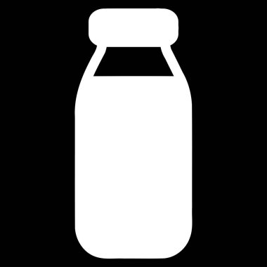 Şişe Düz Vektör Simgesi