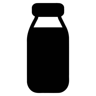 Şişe Düz Vektör Simgesi