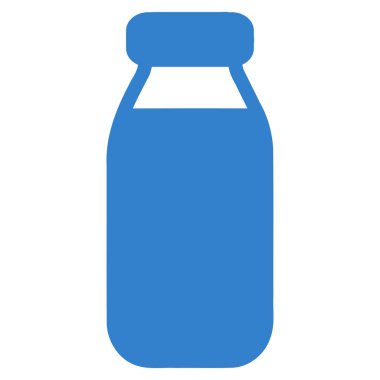 Şişe Düz Vektör Simgesi