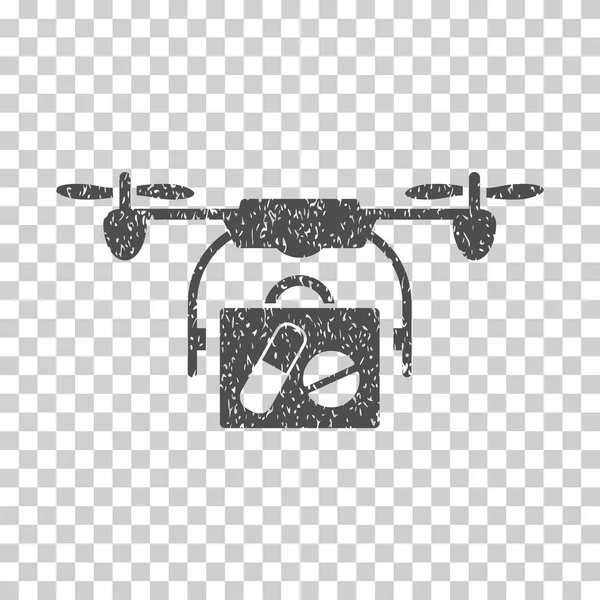 Airdrone eczane teslim grenli doku simgesi