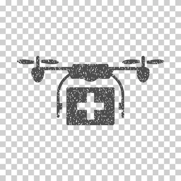 Ambulans uçak grenli doku simgesi