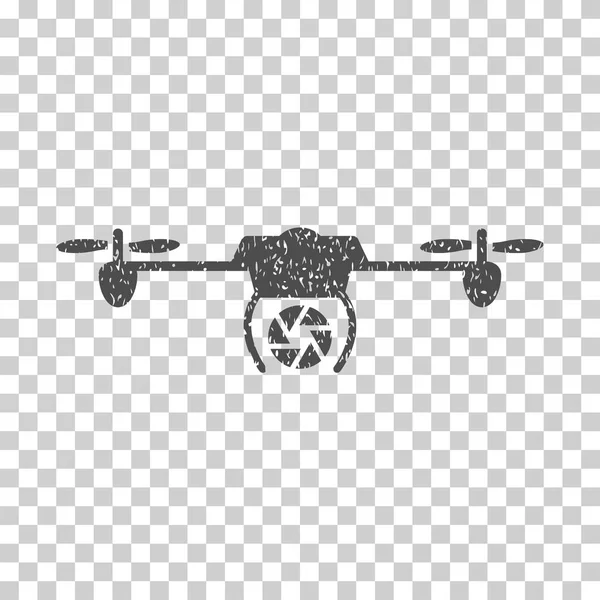 Obturador espía Airdrone Grainy textura icono — Archivo Imágenes Vectoriales