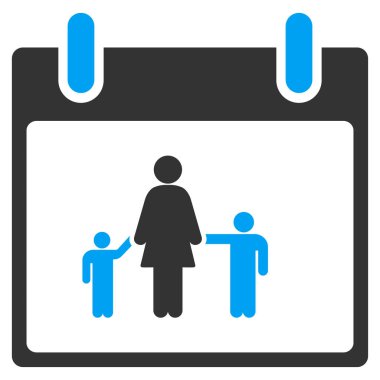 Takvim günü vektör araç çubuğu simgesi