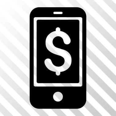 Mobil denge vektör simgesi