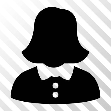 kadın vektör simgesi