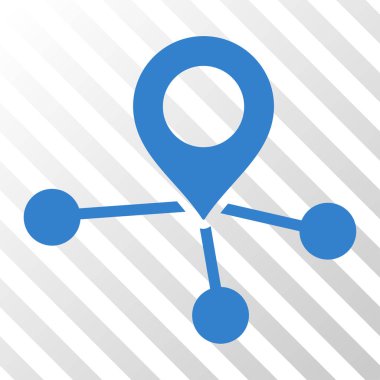 Mekanlar vektör simgesi